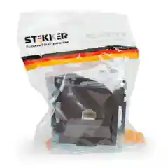 Розетка компьютерная одноместная RJ-45 Stekker Катрин GLS00-7107-04, шоколад
