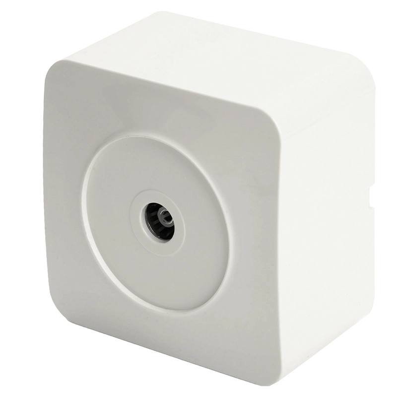 Розетка TV Stekker MST00-10-01, 1-местная, 75 Ом, 5-862МГц, серия София, белый
