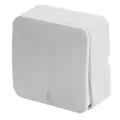 Выключатель Stekker MSW10-11-20-01, 1-клавишный, с индикатором, 10А, IP20, София, белый
