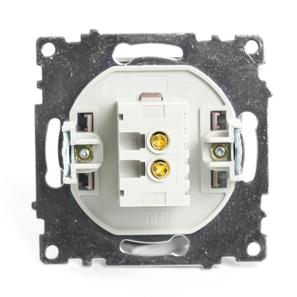 Розетка Stekker GLS10-7115-04, серия Катрин, 2-местная USB, 250В, 2,1А, шоколад