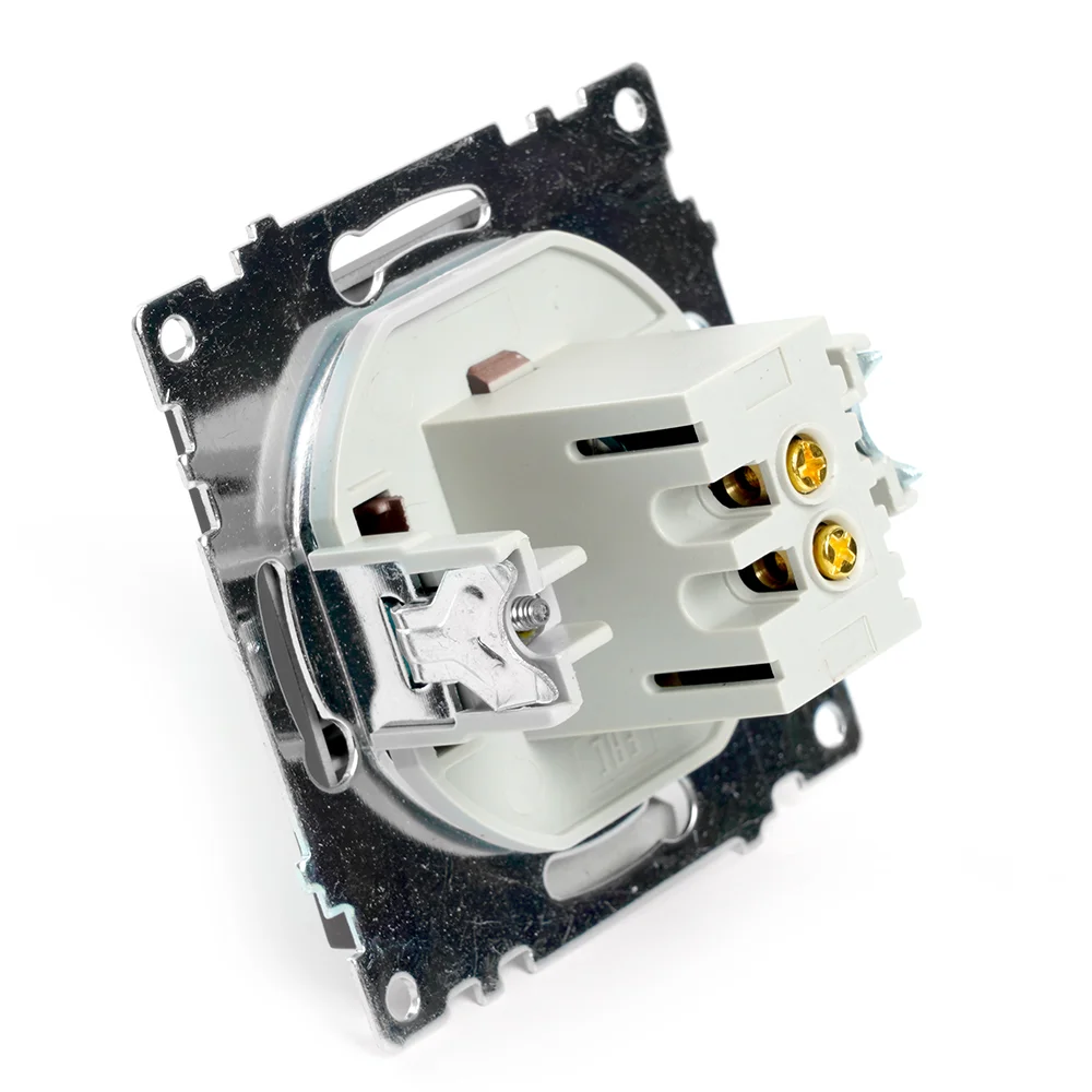 Розетка Stekker GLS10-7115-04, серия Катрин, 2-местная USB, 250В, 2,1А, шоколад