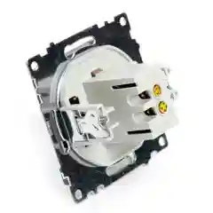 Розетка Stekker GLS10-7115-04, серия Катрин, 2-местная USB, 250В, 2,1А, шоколад