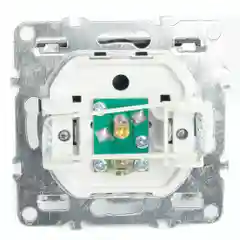Розетка телевизионная Stekker PST00-9108-03, 1-местная, 75 Ом (механизм), цвет черный