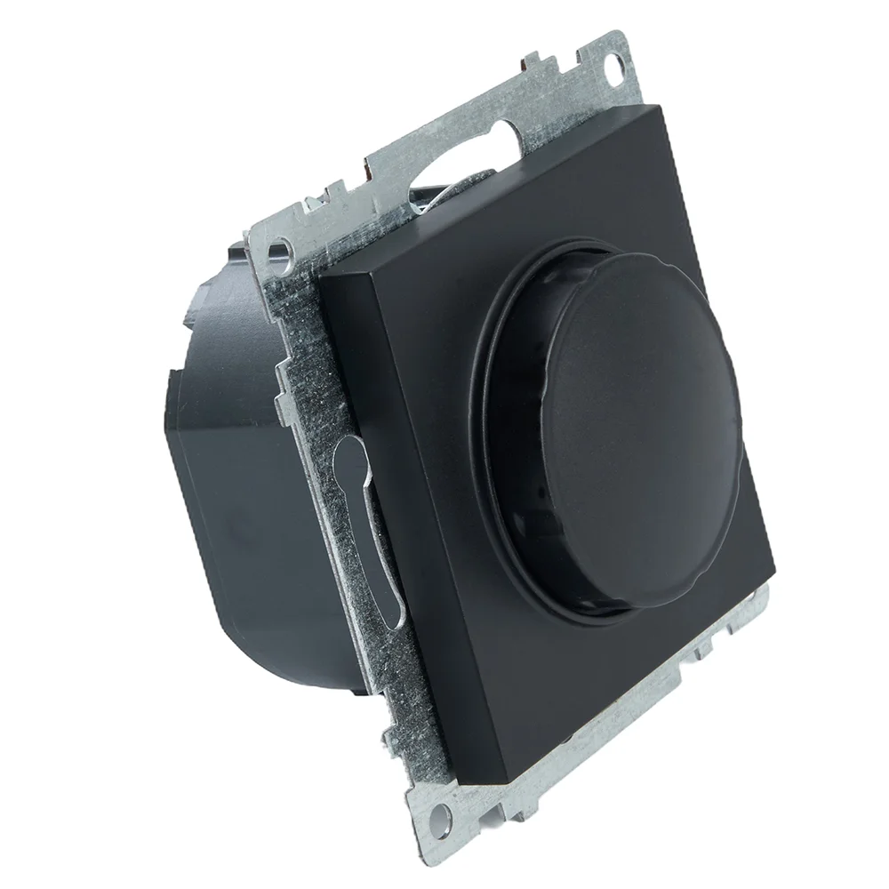 Выключатель Stekker GLS10-7106-05, диммирующий TRIAC (механизм), 250В/500W, цвет черный