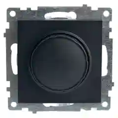 Выключатель Stekker GLS10-7106-05, диммирующий TRIAC (механизм), 250В/500W, цвет черный