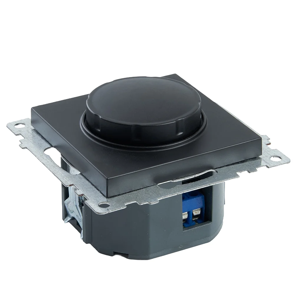 Выключатель Stekker GLS10-7106-05, диммирующий TRIAC (механизм), 250В/500W, цвет черный