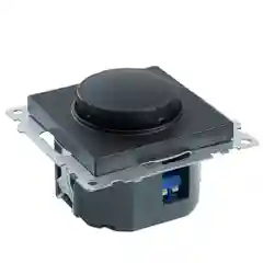 Выключатель Stekker GLS10-7106-05, диммирующий TRIAC (механизм), 250В/500W, цвет черный