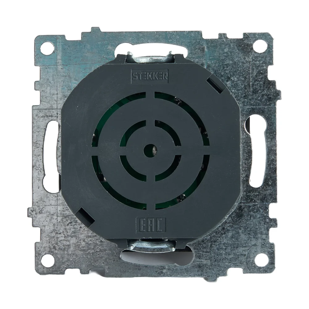 Выключатель Stekker GLS10-7106-05, диммирующий TRIAC (механизм), 250В/500W, цвет черный