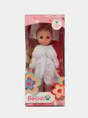Кукла Новогодняя Эля Снегурочка, 30 см. Подарок на Новый год и Рождество. Россия