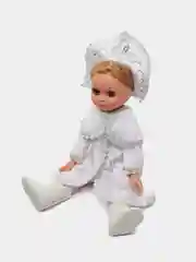 Кукла Новогодняя Эля Снегурочка, 30 см. Подарок на Новый год и Рождество. Россия