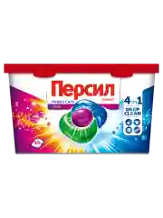 Капсулы Персил Power Caps Color 4 in 1 для цветного белья, 14 штук