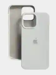Белый чехол силиконовый для iPhone (Айфон) 11, 12, 13, 14, 15, XR, XS, X, XR, Mini, Plus, Pro Max