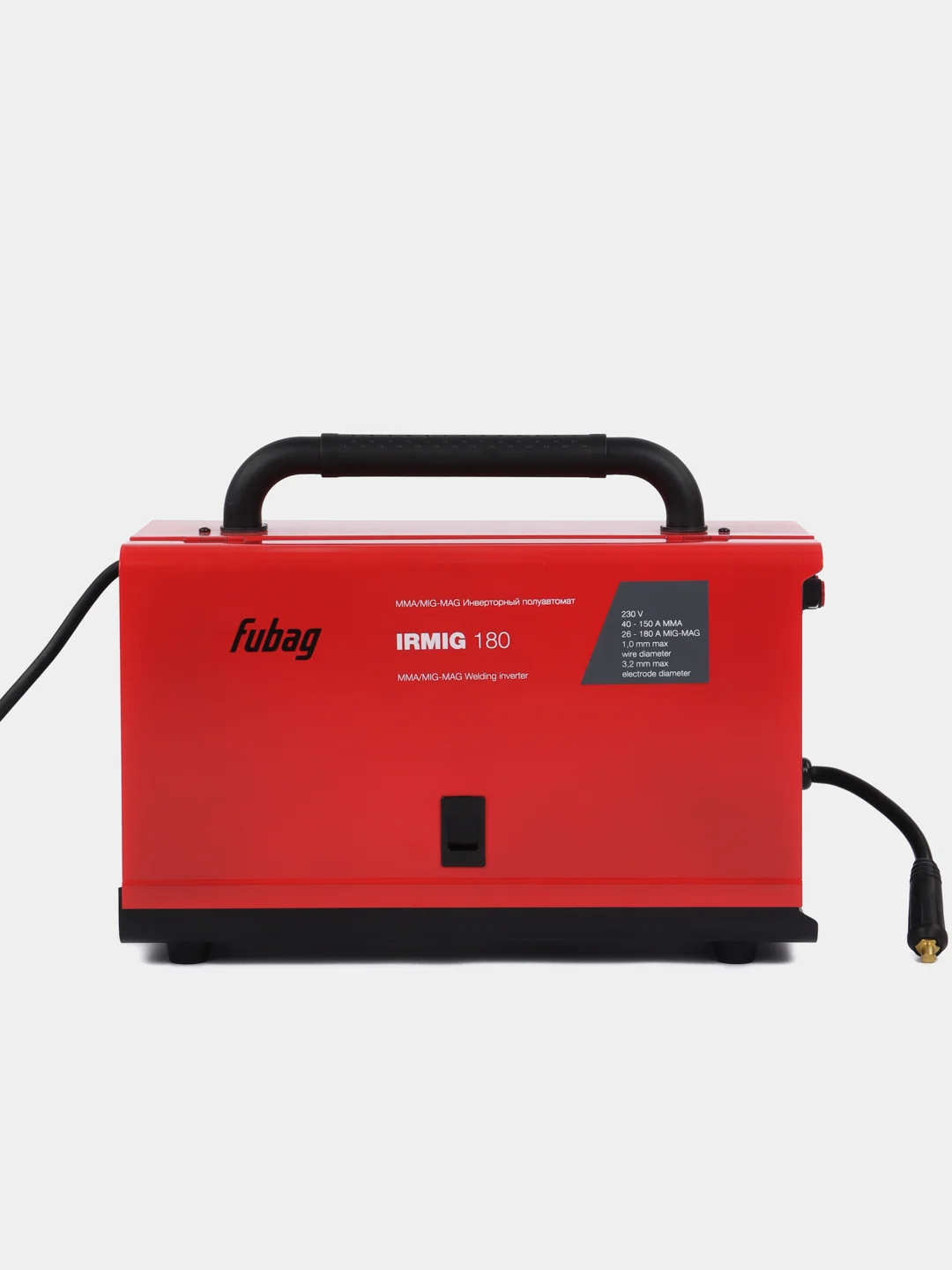 Сварочный полуавтомат FUBAG IRMIG 180 с горелкой FB 250 3м в комплекте, 41390