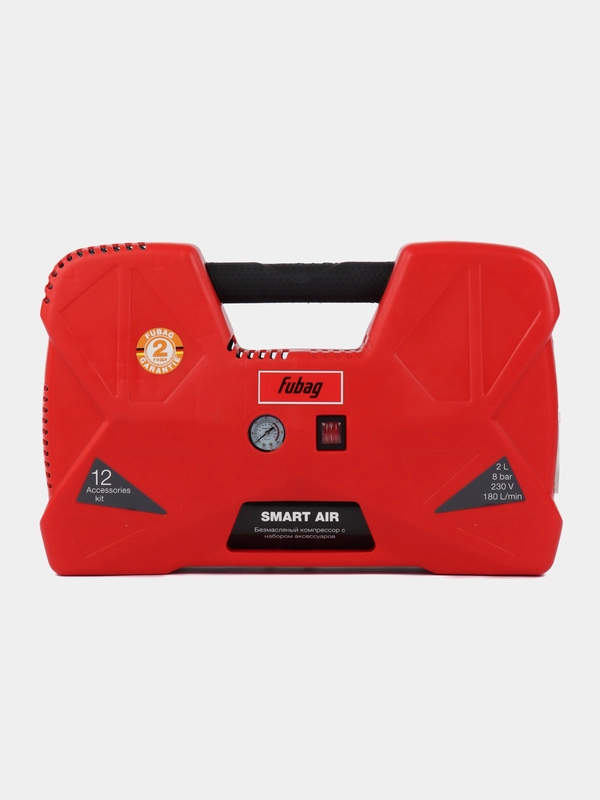 Компрессор FUBAG Smart Air, безмасляный компрессор 180 л/мин, ресивер 2л, 8 бар, 220 В