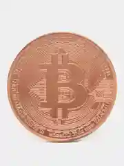Медный сувенирная монета Биткоин