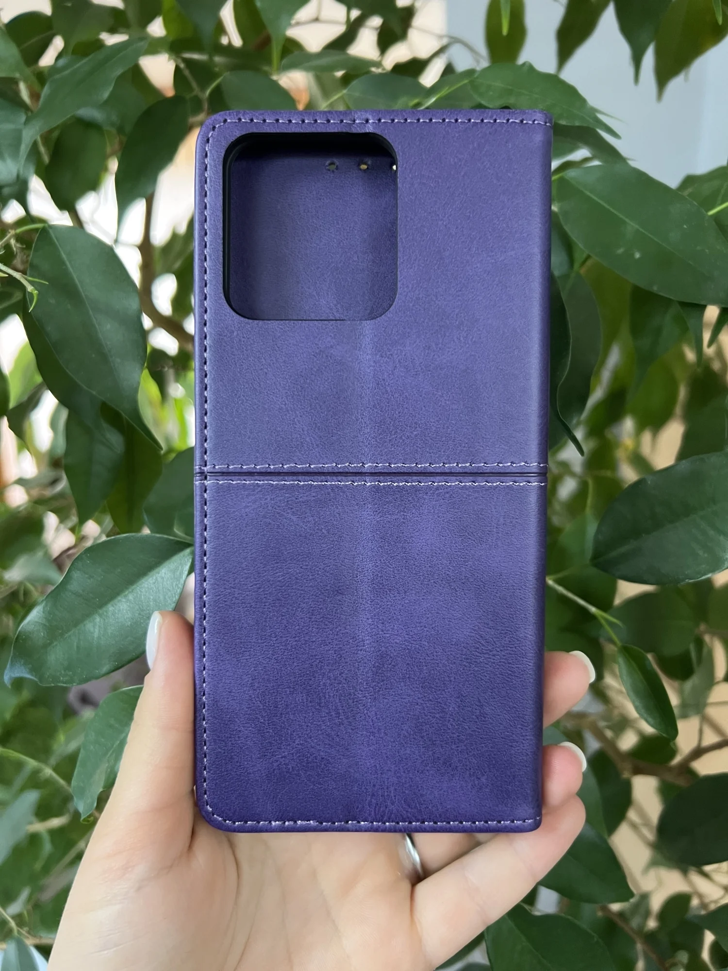 Фиолетовый чехол книжка elitcase для Realme C51 и Realme C53 и Realme Note 50