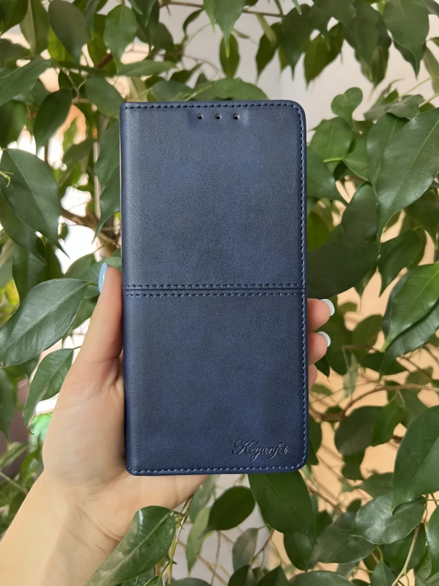Синий чехол книжка elitcase для Realme C51 и Realme C53 и Realme Note 50