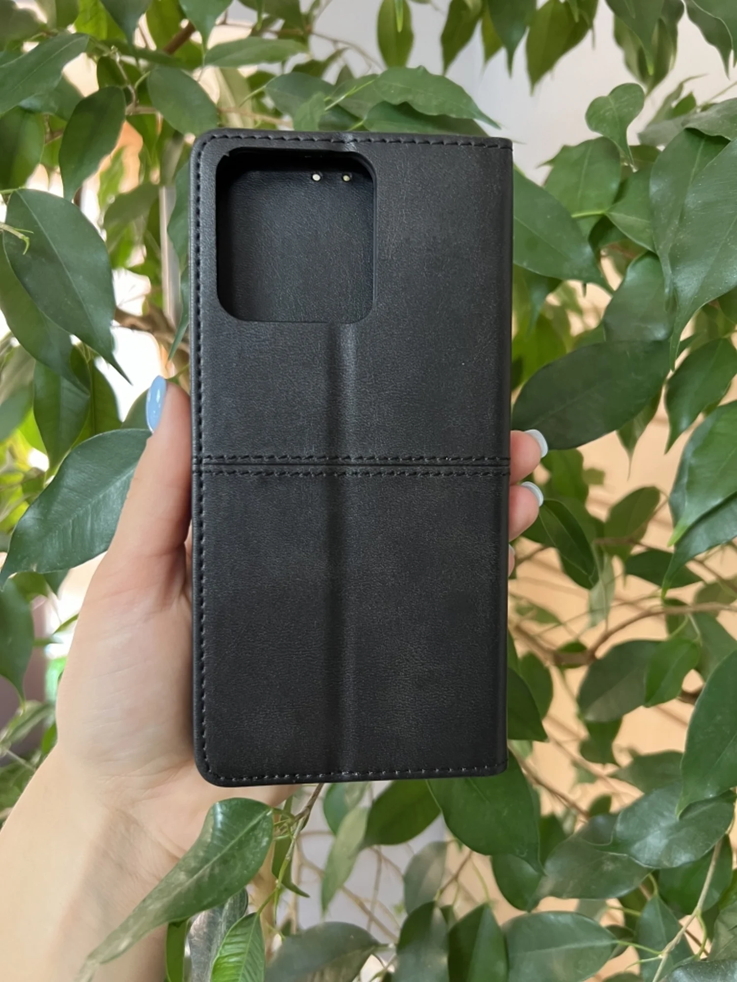 Черный чехол книжка elitcase для Realme C51 и Realme C53 и Realme Note 50