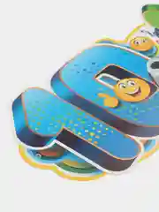 Гирлянда с плакатом С ДНЕМ РОЖДЕНИЯ! 10 ЛЕТ!