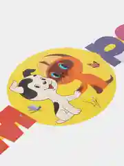 Гирлянда с плакатом С ДНЕМ РОЖДЕНИЯ!