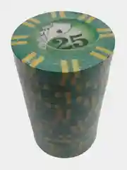 Зеленый покерные фишки Royal Flush 20 штук, 9,5 грамм