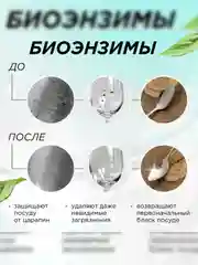 Гель-бальзам для мытья посуды и детских игрушек SYNERGETIC, 3,5 л