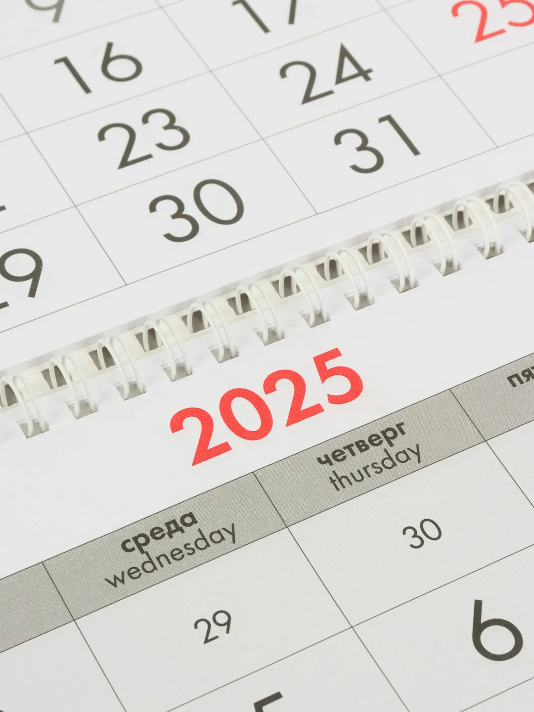 Календарь настенный квартальный отрывной 2025 Brauberg Котенок, 116106