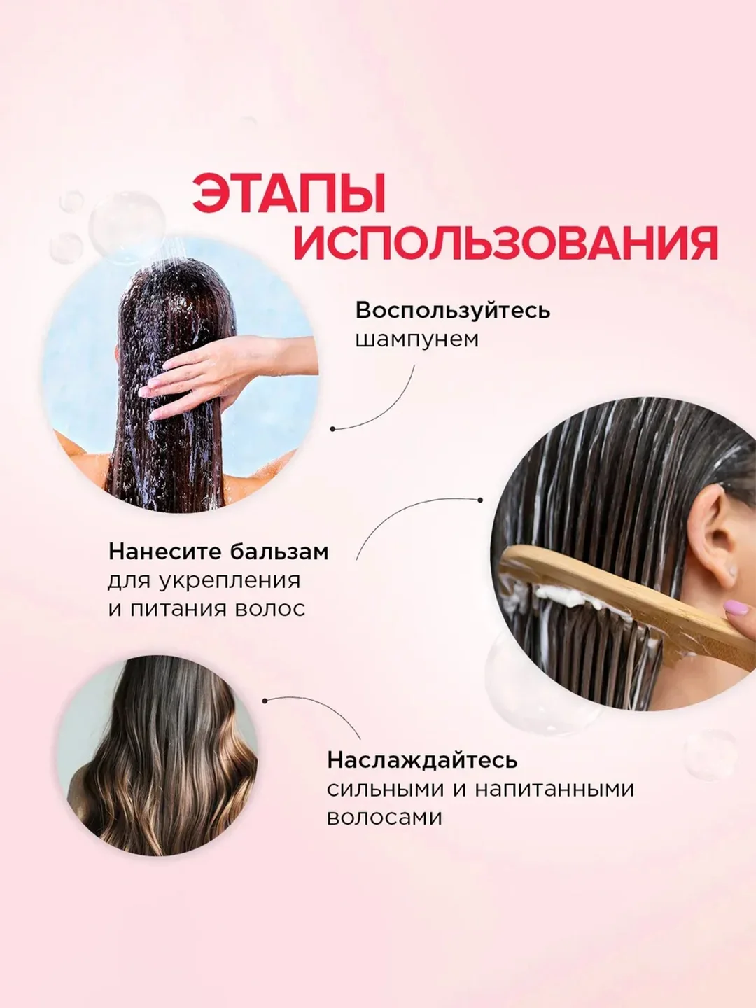 Шампунь SYNERGETIC HAIR THERAPY Укрепление и питание, 3,5 л