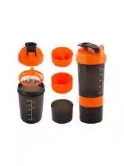 Спортивный шейкер Ecos Twister HBS01 750мл, черный/оранжевый