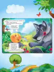 Фиолетовый книги Проф-Пресс картонные с глазками, сказки для детей. 10 стр 16х22 см