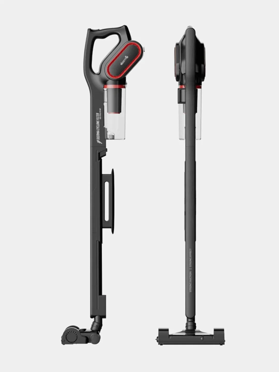 Белый пылесос вертикальный ручной Xiaomi Deerma DX700 / DX700S / DX700 Pro, 2в1, автомобильный