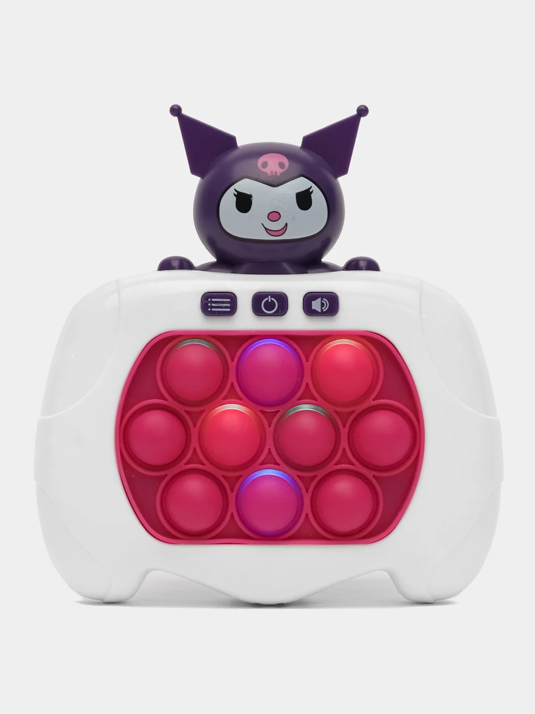 Фиолетовый электронный Поп ит Pop it, игрушка антистресс
