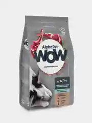 АльфаПет WOW 2кг с ягненком и бурым рисом сухой д/собак средних пород с чувств. пищевар.