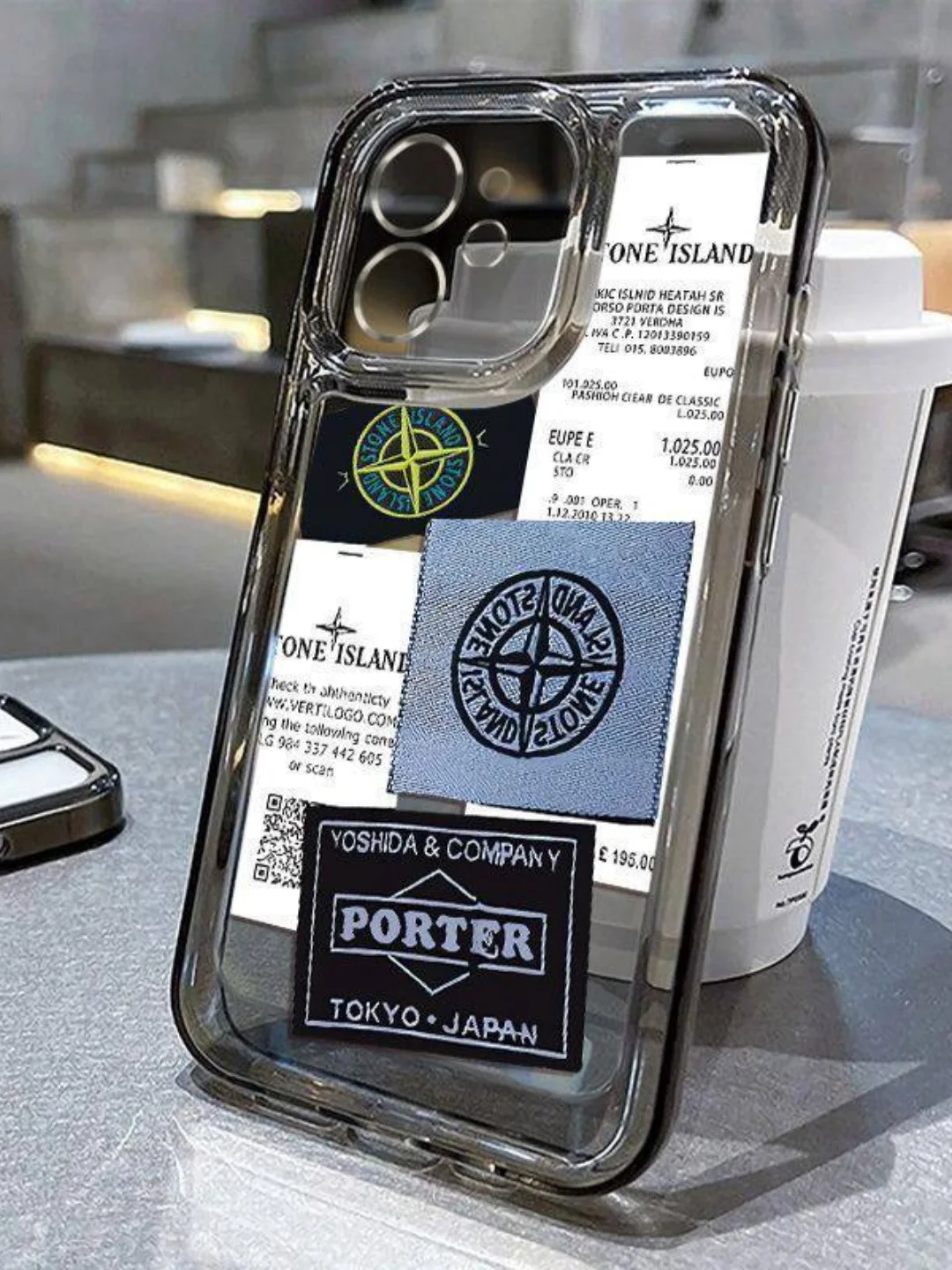 Кораллово-розовый чехол на iPhone 7 / 8 Plus / X / XS / XR / 11 / 12 / 13 / 14 Pro Max / 15 Pro, Айфон Про