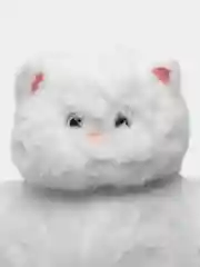 Белый мягкая игрушка кот, котик антистресс