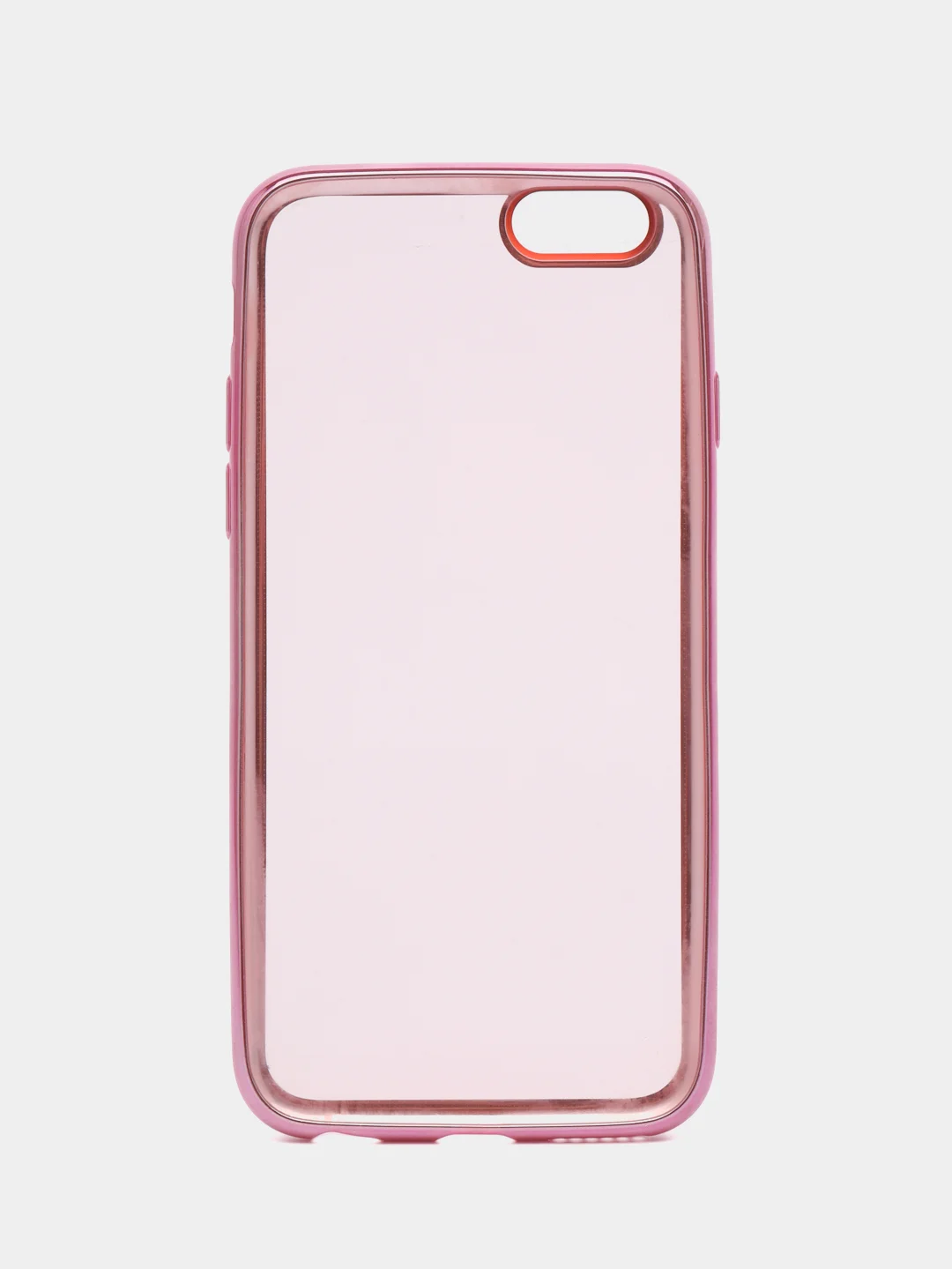 Прозрачно-розовый чехол для iPhone 6 / 6s