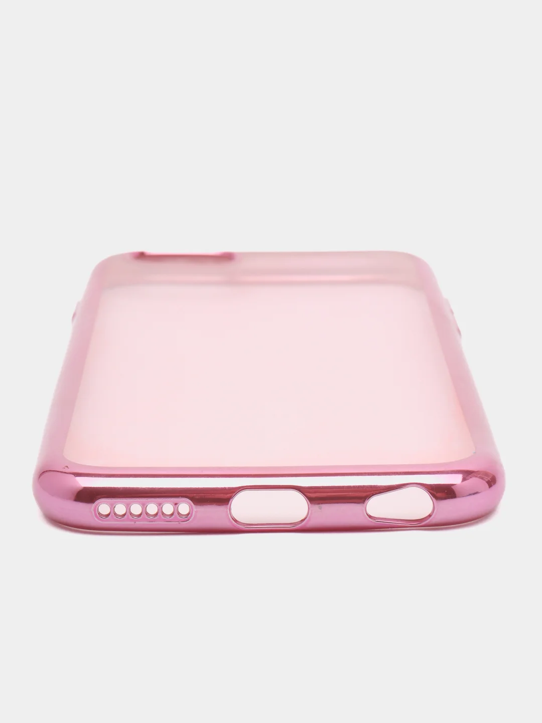 Прозрачно-розовый чехол для iPhone 6 / 6s