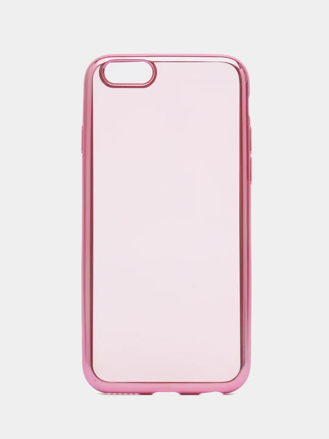 Прозрачно-розовый чехол для iPhone 6 / 6s