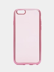 Прозрачно-розовый чехол для iPhone 6 / 6s