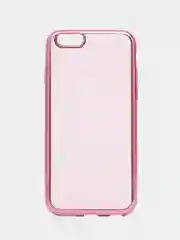 Прозрачно-розовый чехол для iPhone 6 / 6s