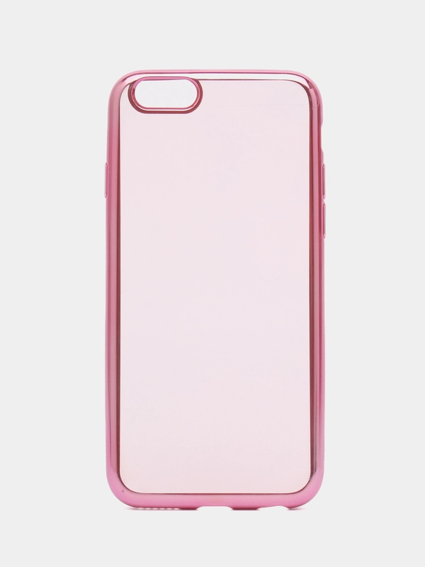 Прозрачно-розовый чехол для iPhone 6 / 6s