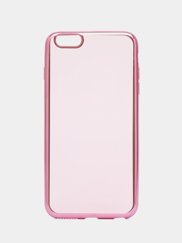Прозрачно-розовый чехол для iPhone 6 plus / 6s плюс