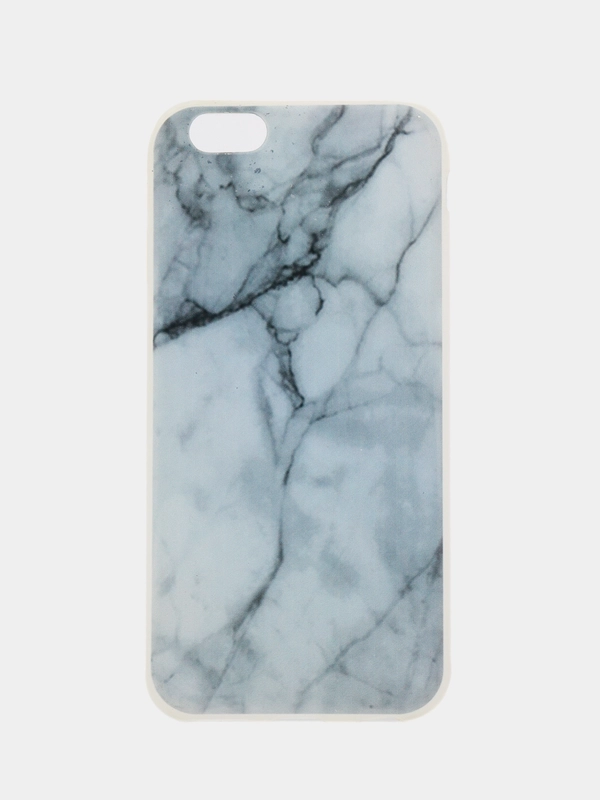 Синий мраморный чехол для iPhone 6 / 6s