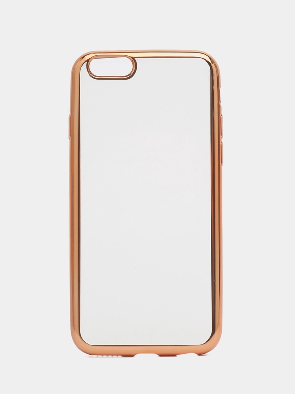 Чехол c золотой рамкой на iphone 6 / 6s