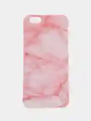 Розовый мраморный чехол для iPhone 6 / 6s