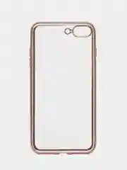 Прозрачно-розовый чехол для iPhone 7 plus / 8 плюс