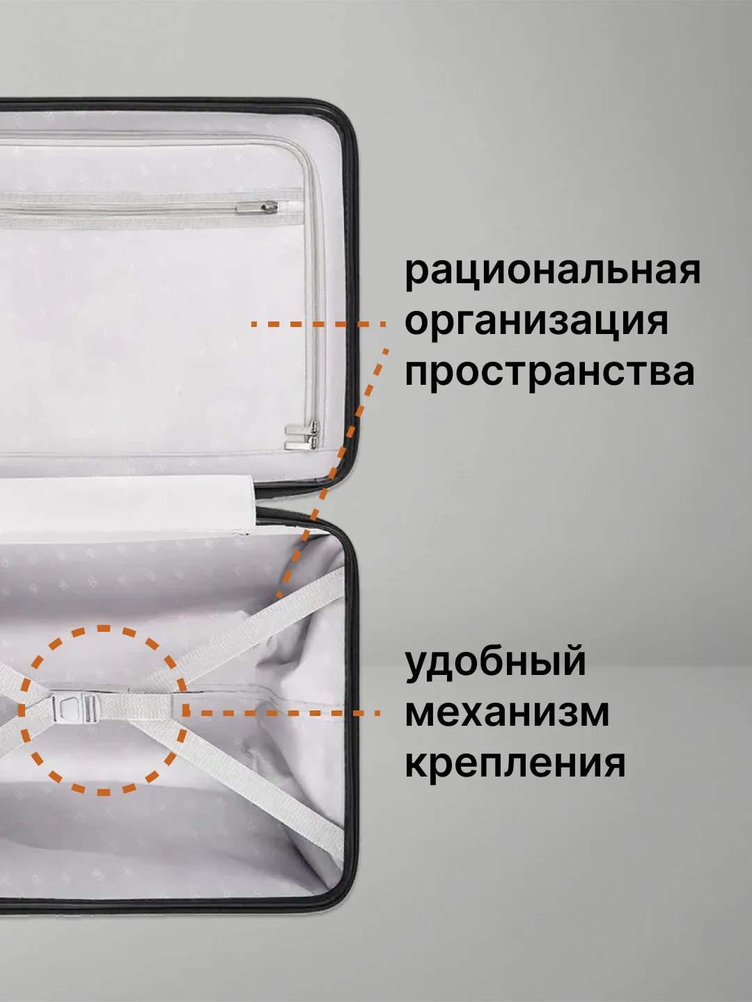 Красный чемодан Xiaomi 90 Points Seven Bar Suitcase 20"