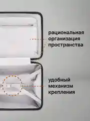 Красный чемодан Xiaomi 90 Points Seven Bar Suitcase 20"