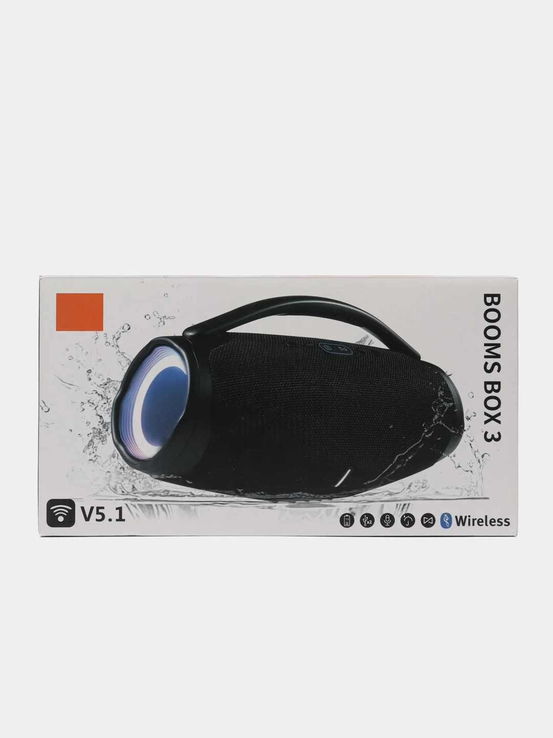 Синий беспроводная Bluetooth колонка Booms BOX3
