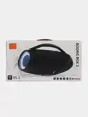 Черный беспроводная Bluetooth колонка Booms BOX3